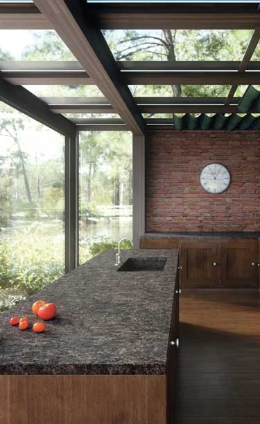 Caesarstone 6003 Coastal Grey Kitchen