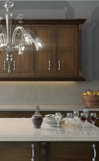 Caesarstone 6131 Bianco Drift Kitchen