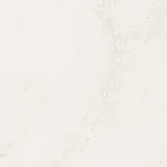 Smooth white marble surface with subtle grey veining and natural texture.